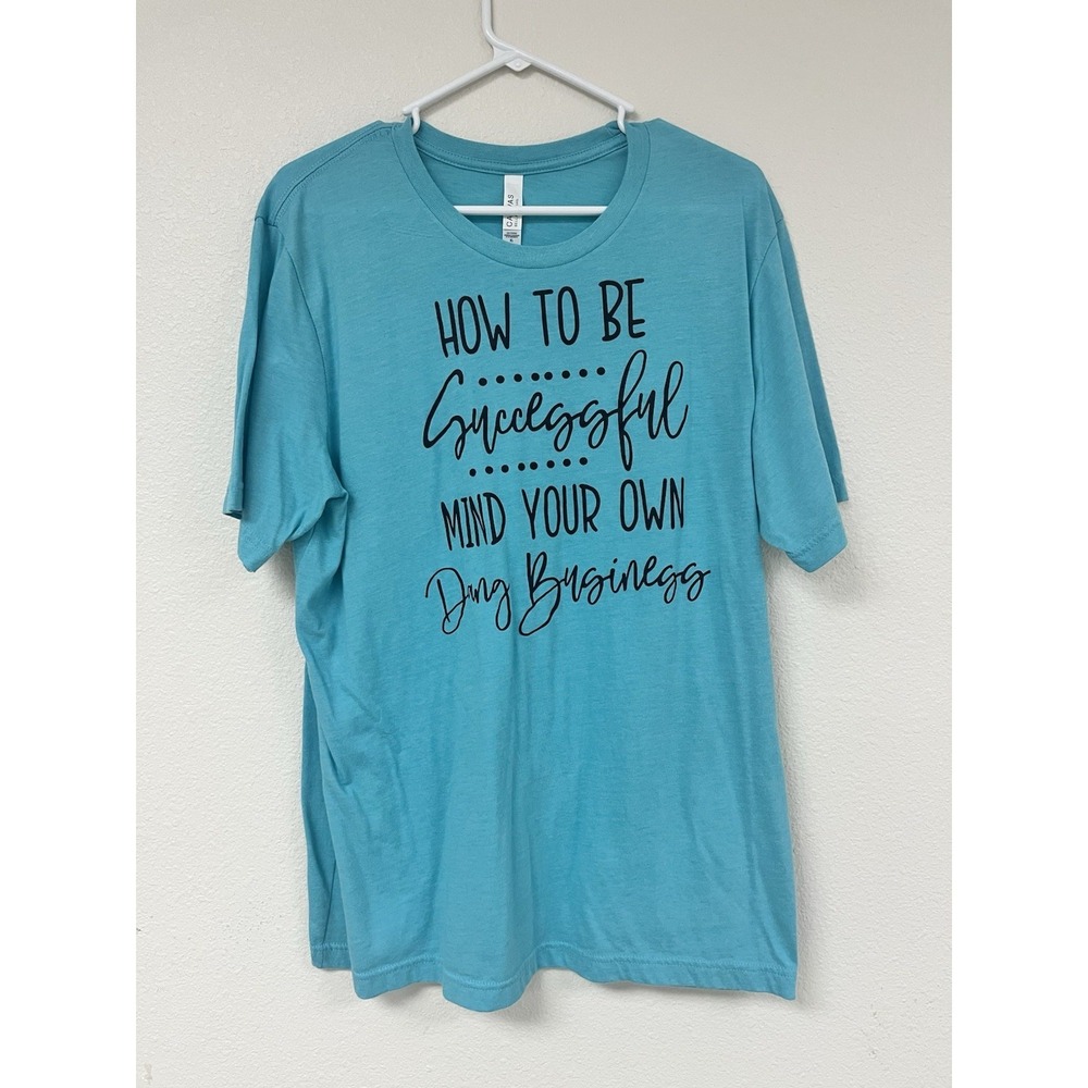 Custom Made Tee On Bella Canvas Shirt Size Xl. Never Worn.